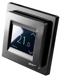 Терморегулятор Devi Touch чёрный