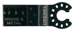 Погружное пильное полотно Dremel 2615M422JA для резки заподлицо