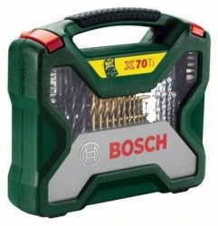 Набор сверл, бит и головок Bosch X-Line-70 Titanium 2607019329