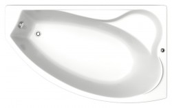 Акриловая ванна Bas Николь 170 см R с каркасом