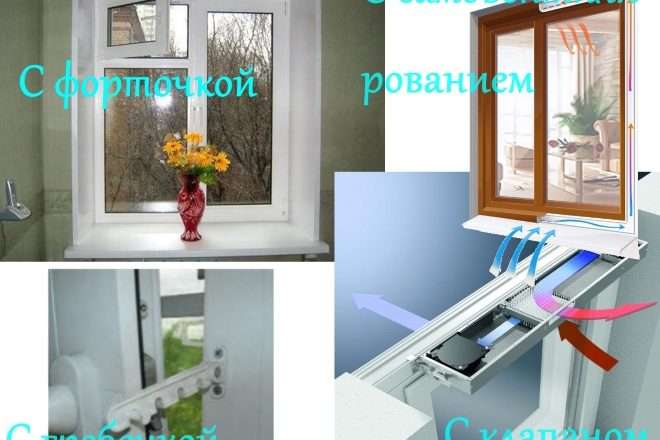 Как организовать вентиляцию в квартире с пластиковыми окнами своими руками